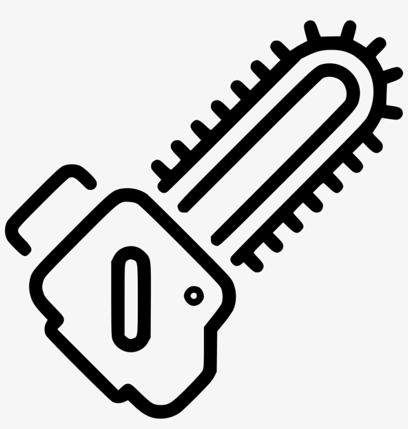 Chainsaw Comments - Cut Wood Icons, transparent png download