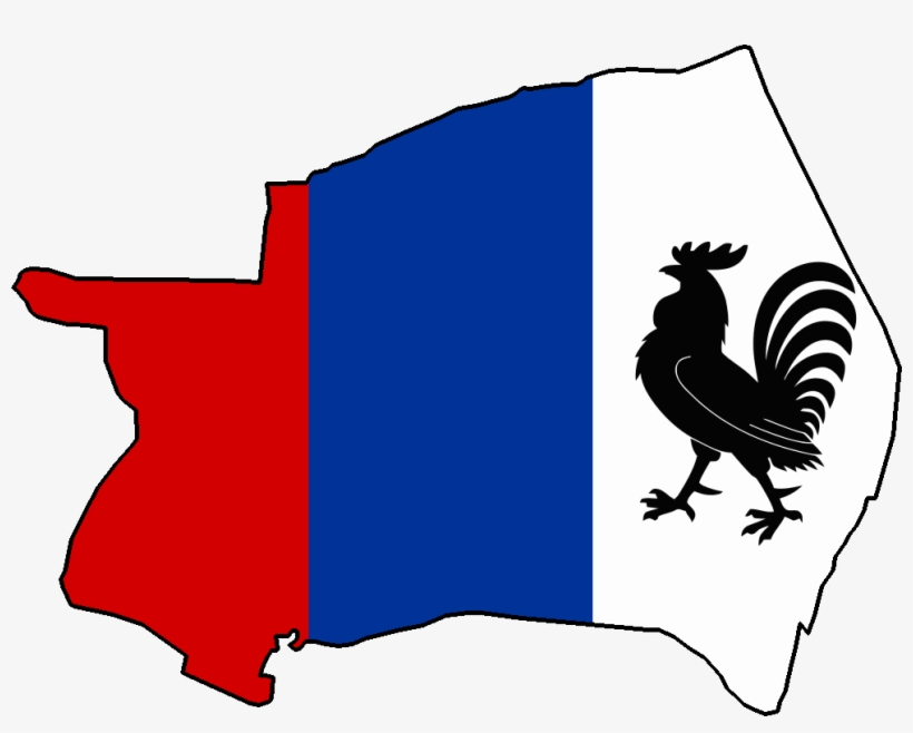 Akebar Flag Map - Heart Cock Rectangle Magnet, transparent png download