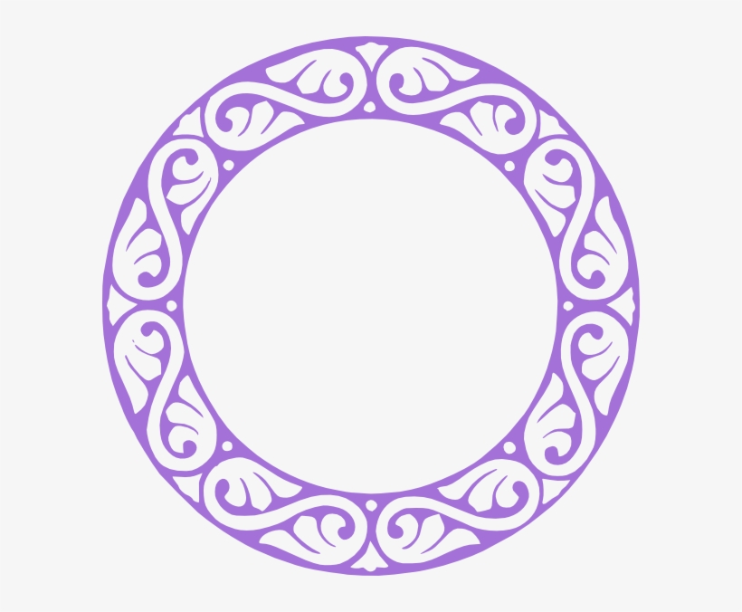 P Circle Purple Clip Art - Letter L Monogram Png, transparent png download