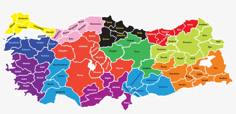 Map - Kırmızı Et Üreticileri Birliği, transparent png download