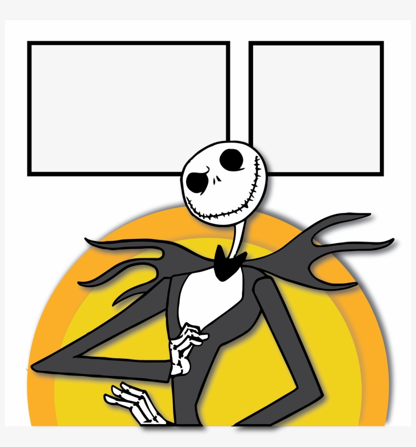 Picture Black And White At Getdrawings Com Free For - Nightmare Before Christmas Scrapbook Pages, transparent png download