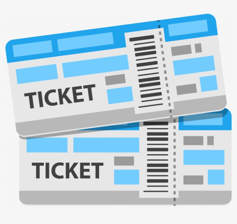 Clip Art Plane Ticket, transparent png download