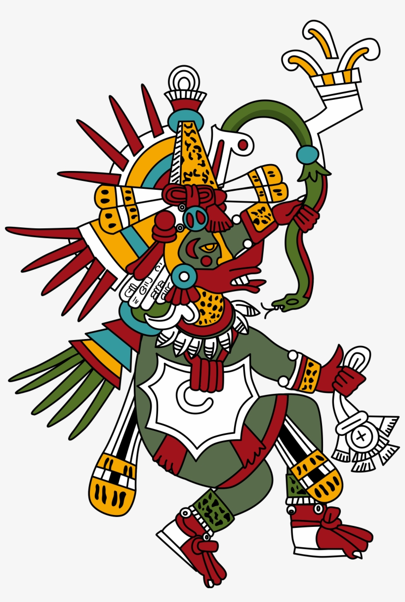 Mesoamerican, Deities, Civilization, Feathered Serpent, - Dioses Prehispanicos De Mexico, transparent png download