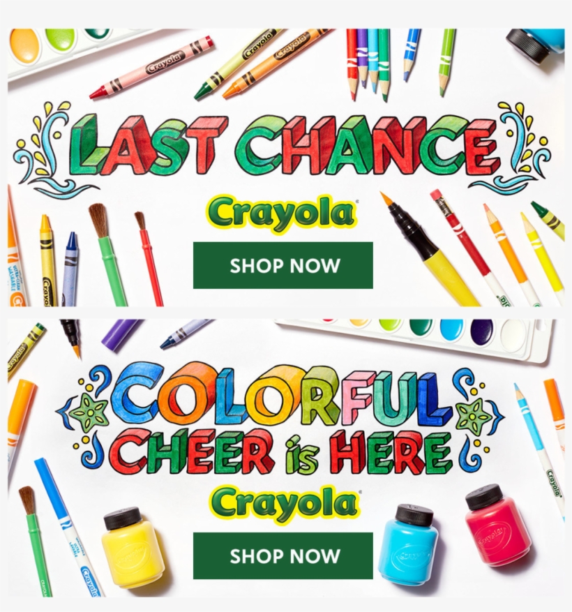 Crayola Christmas Campaign For Zulily Lisa Douglass - Graphic Design, transparent png download