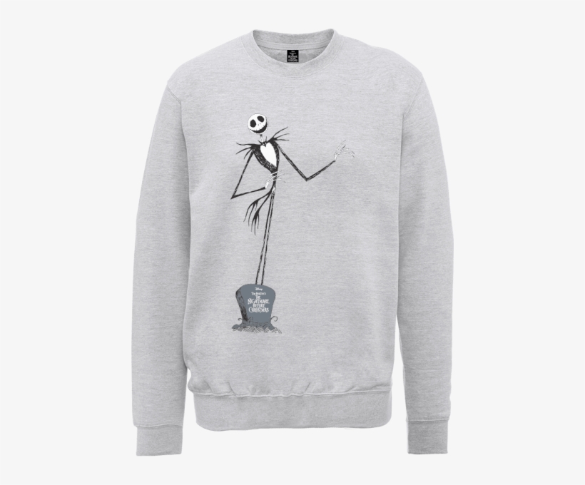 The Nightmare Before Christmas Jack Skellington Full - Sweatshirt, transparent png download