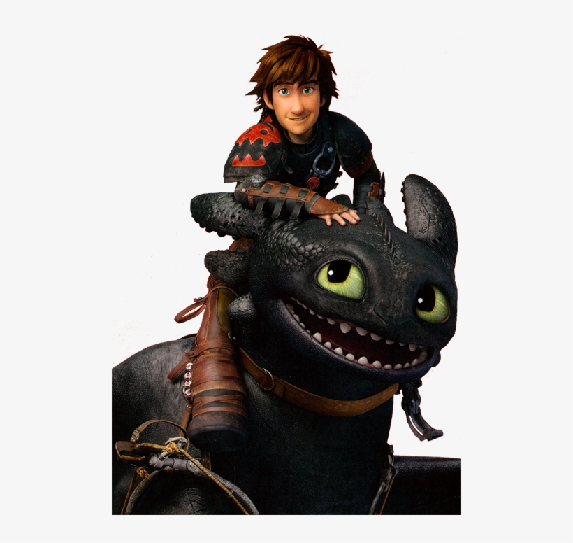 How To Train Your Dragon Images Hiccup And Toothless - Toothless Dragon And Hiccup, transparent png download