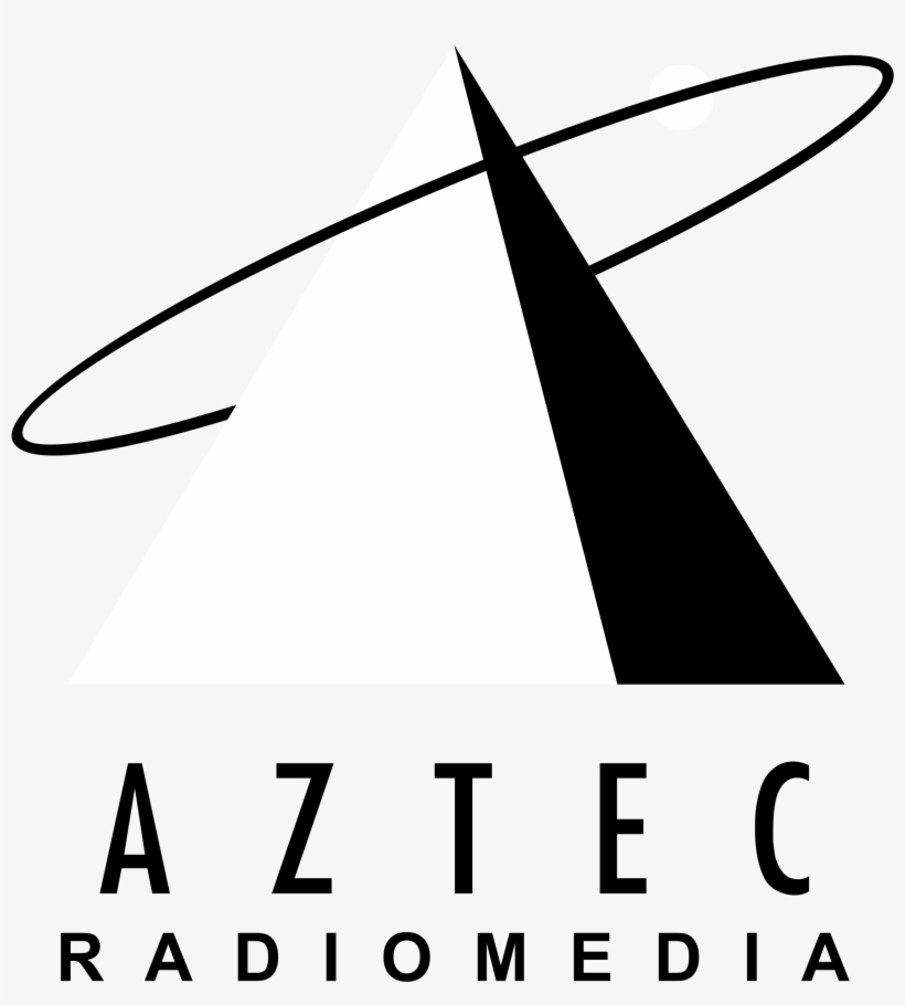 Aztec Radiomedia 01 Logo Black And White - Balmindar Singh, transparent png download