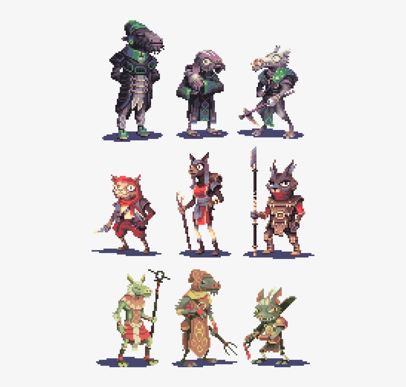 Here Is The Full Set Of Goblins I Made For Goblin Week - Goblin Week, transparent png download