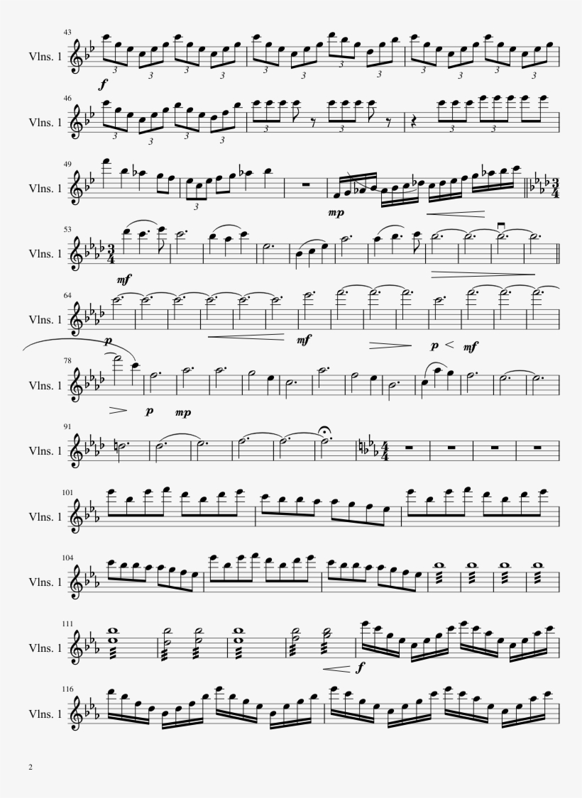 How To Train Your Dragon Sheet Music Composed By John - Train Your Dragon Violin Sheet Music, transparent png download