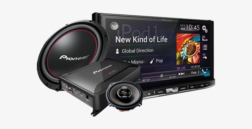 Pioneer - Pioneer Avh 4000nex - Dvd Receiver - In-dash Unit, transparent png download