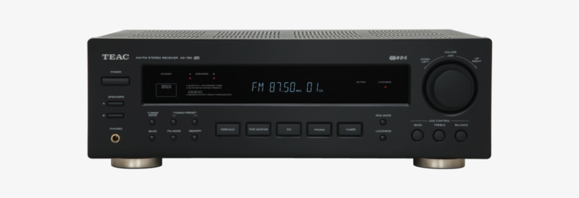 Ag-790 B Front R640x320 \ - Teac Ag-790e Receiver, transparent png download