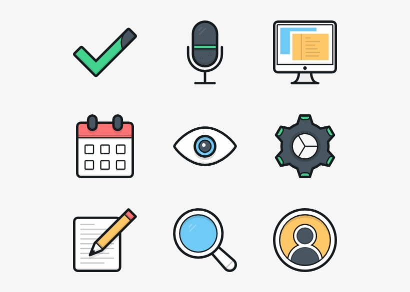 Gear Icons, transparent png download