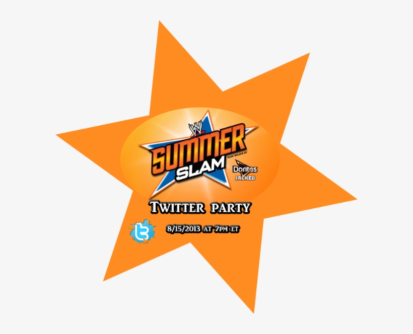 Summer Slam Twitter Party - Wwe - Summerslam 2013-sports (dvd), transparent png download