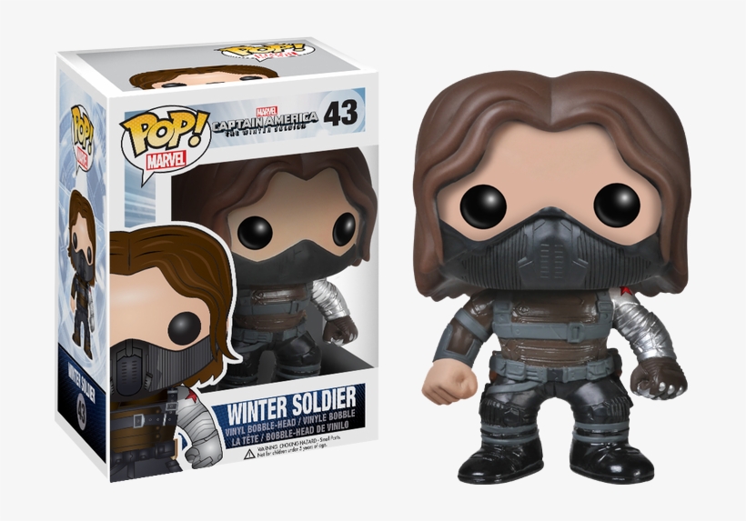 The Winter Soldier - Winter Soldier Funko Pop, transparent png download