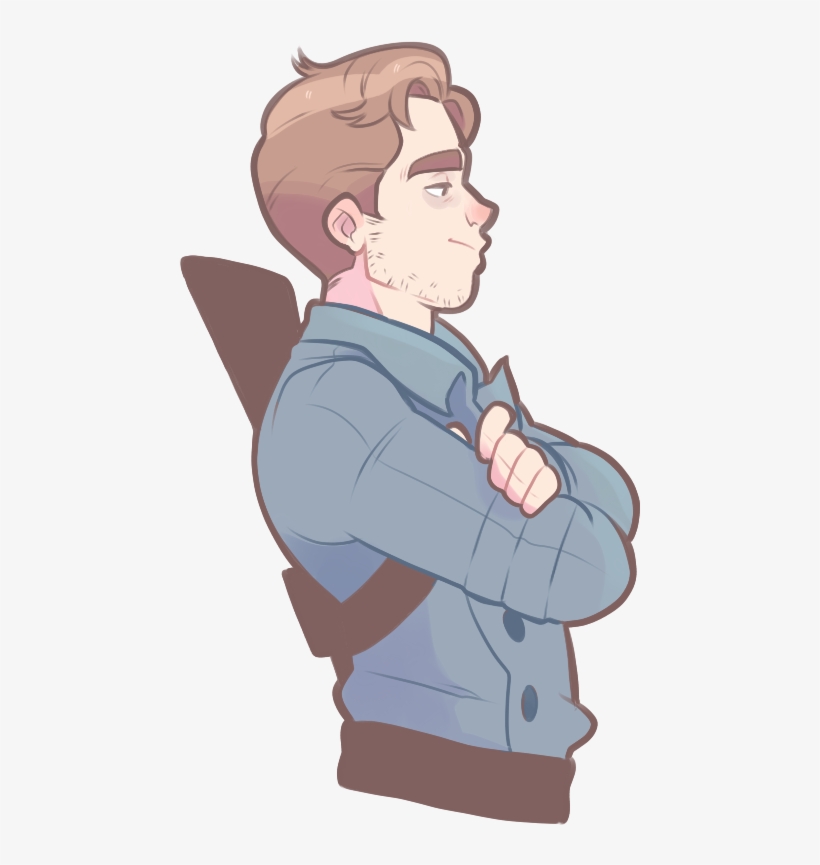 • My Art Captain America Marvel Bucky Barnes Winter - Cartoon, transparent png download