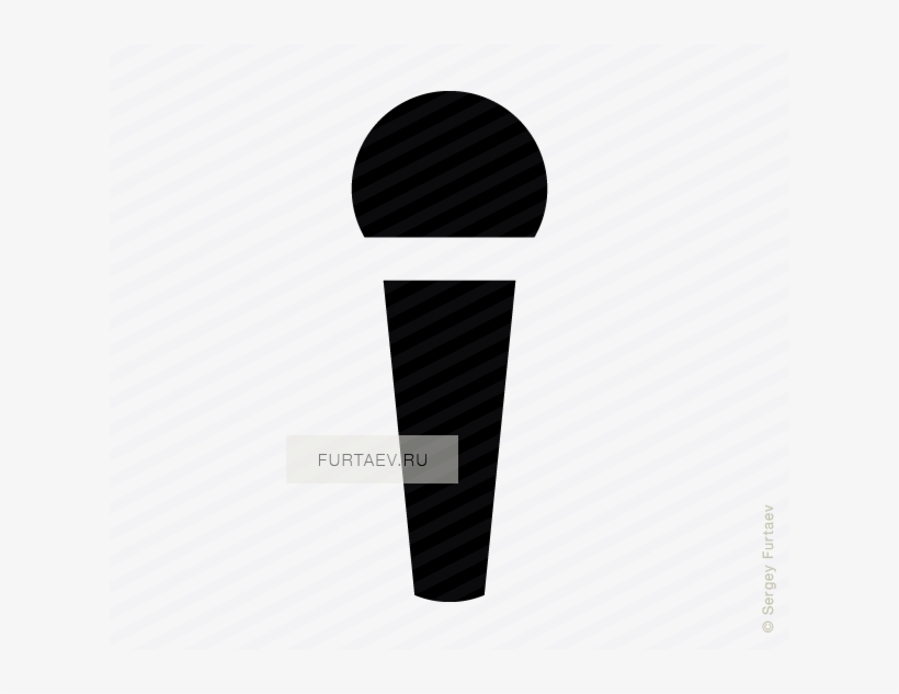 Vector Icon Of Mic - Microphone, transparent png download