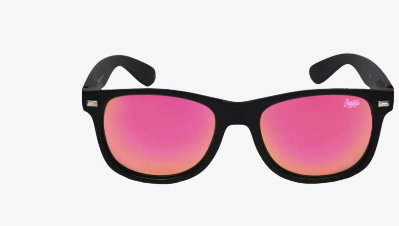 Hoes N Gangstas - Snipes Bora Mirror Black/blue ​sonnebrille One Size, transparent png download