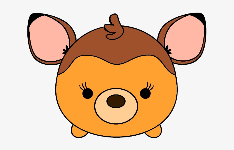 Patch Bambi - Disney Tsum Tsum Clip Art, transparent png download