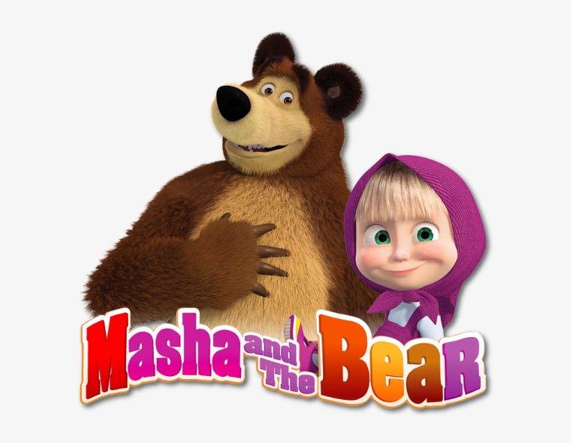 Masha I Medved Image - Masha And The Bear Logo, transparent png download