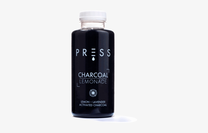 Press London Activated Charcoal Lemonade Water - Charcoal Lemonade, transparent png download