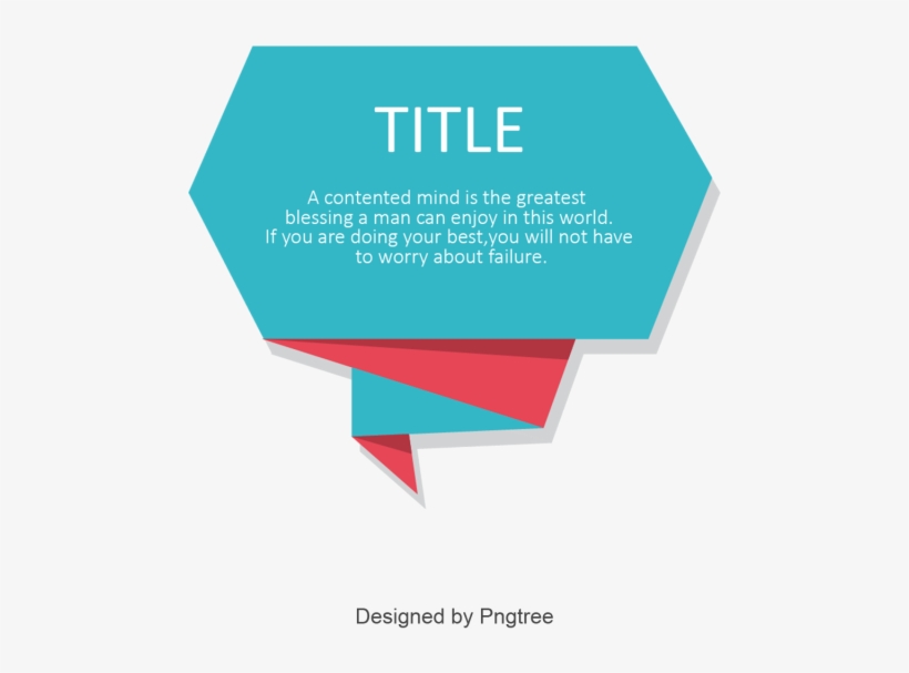 Fashion Origami Style Blue Border, Origami Style Border，origami, - Origami Banner Png Transparent, transparent png download