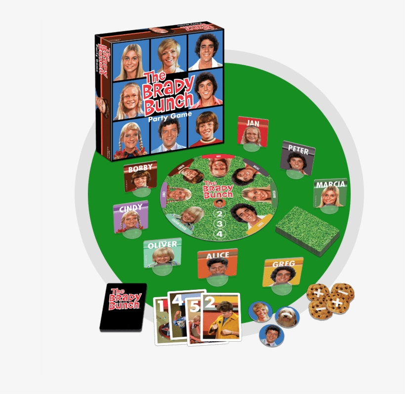 The Brady Bunch Party Game - Brady Bunch Party Game, transparent png download