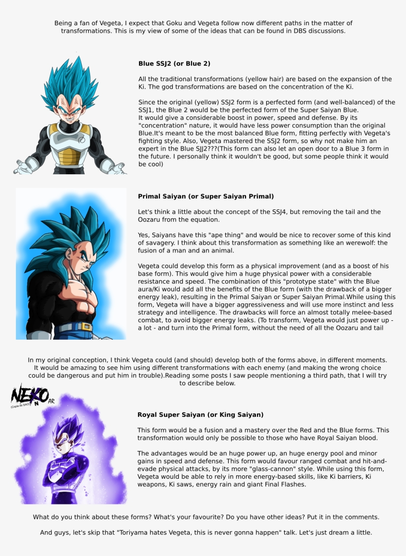 Super[spoiler][dbs Theory] Possible Transformations - Vegeta's New Form Blue, transparent png download