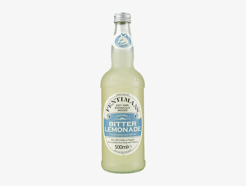 Fentimans Bitter Lemonade 500ml, transparent png download