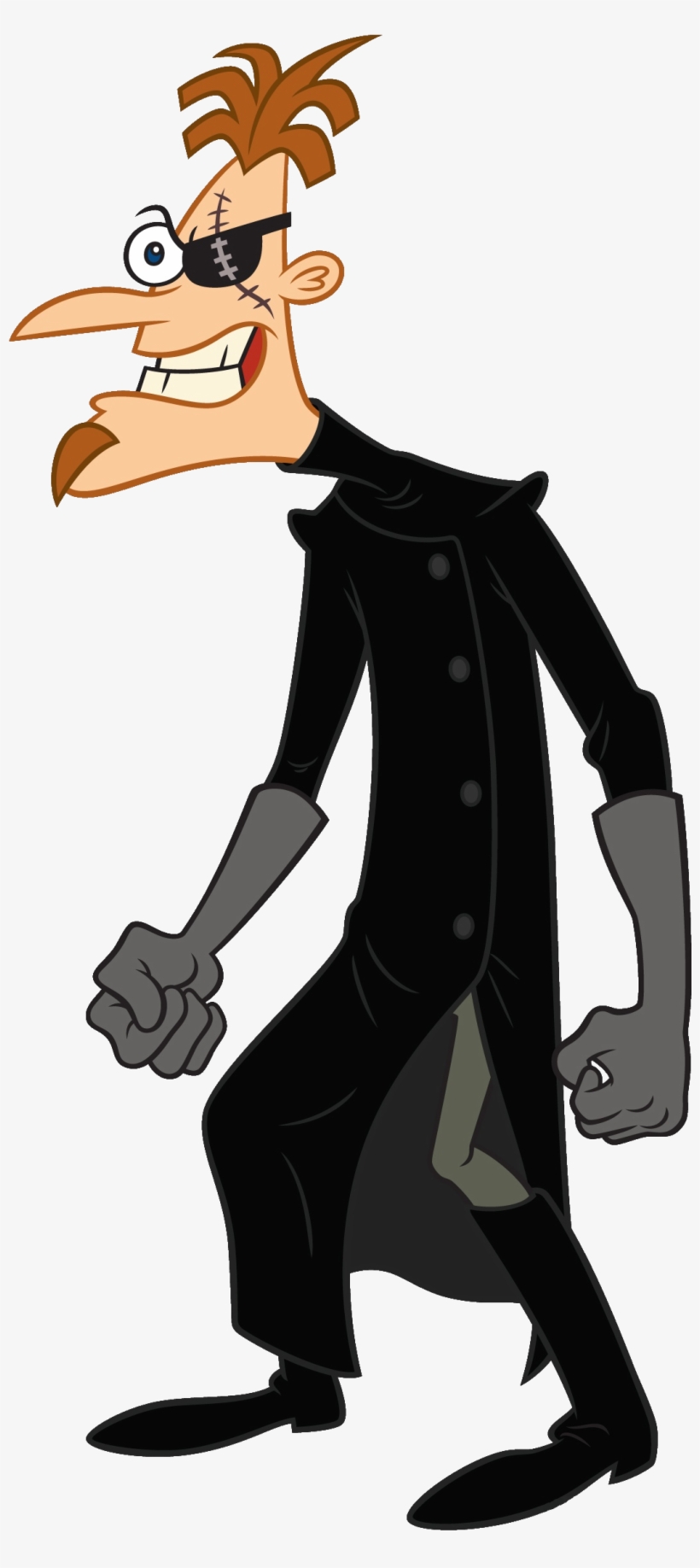 2nd Dimension Heinz Doofenshmirtz - Phineas And Ferb Across, transparent png download