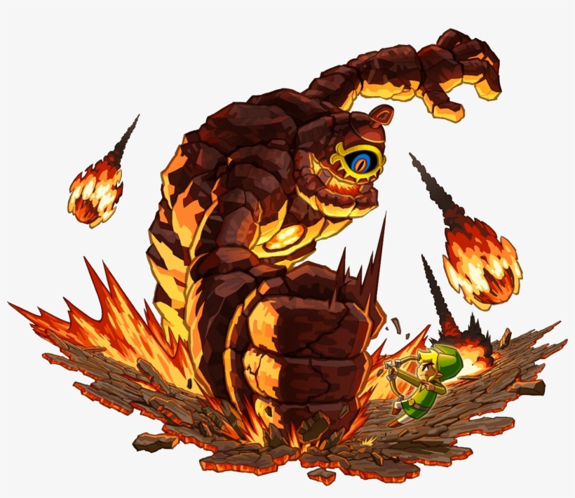 Cragma Artwork - Legend Of Zelda Spirit Tracks Bosses, transparent png download