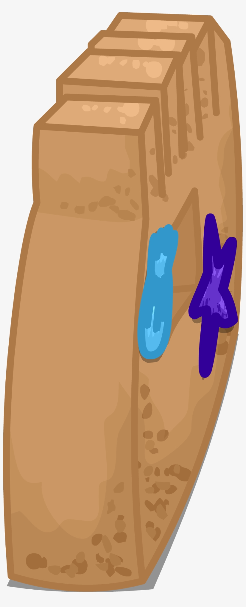 Sand Castle Wall Sprite 004 - Illustration, transparent png download