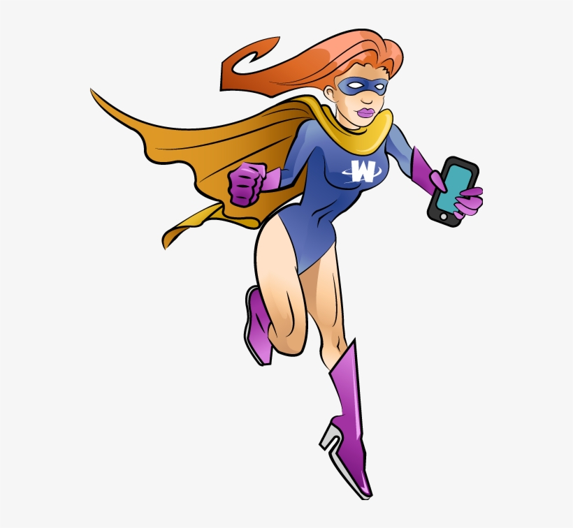 Superwoman Image Gallery Of Super Woman Clipart - Superhero And Villain Clipart, transparent png download