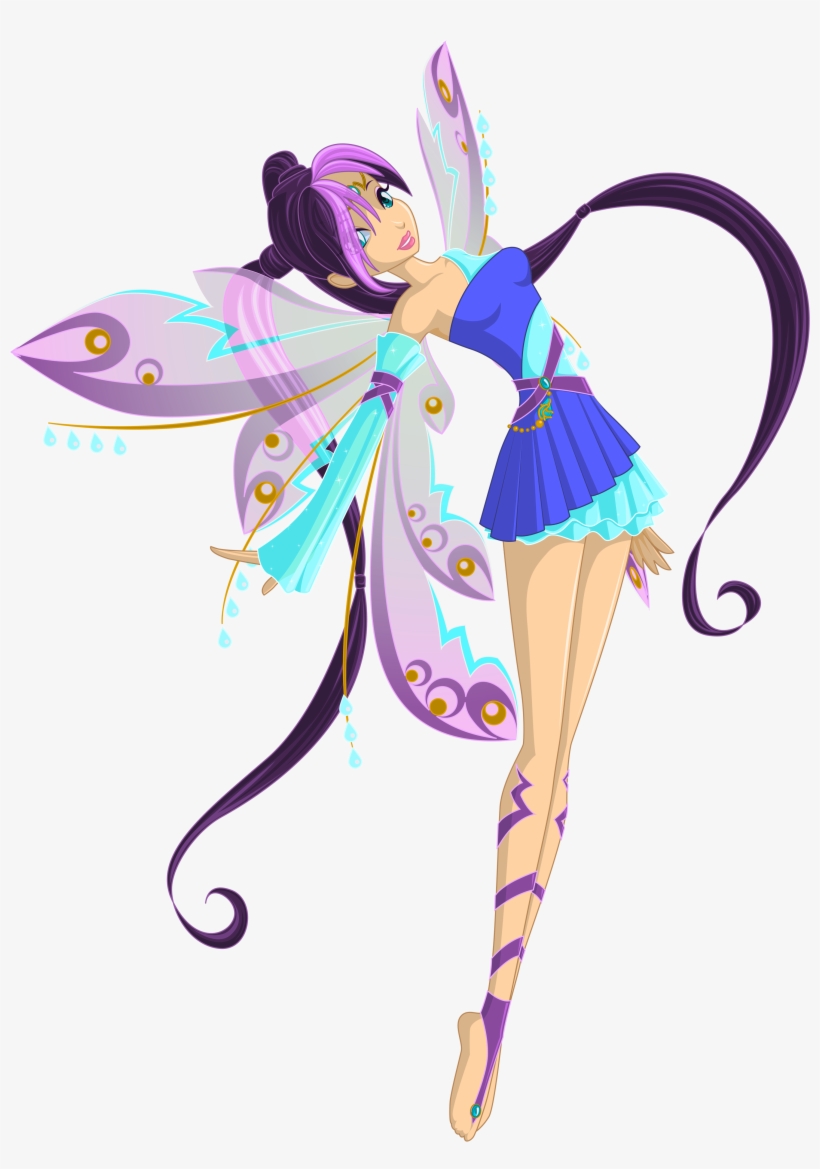 Fairy Elegant Png Clipart - Fairy Png, transparent png download