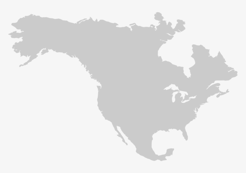 Africa Map Black White - Sprint Coverage Map Costa Rica, transparent png download