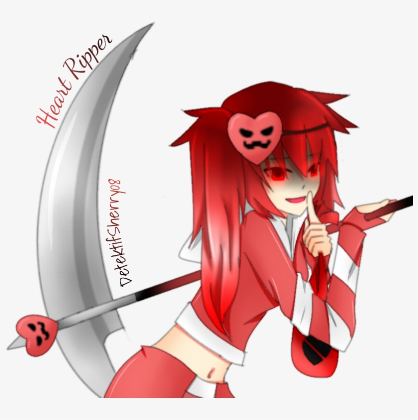 Heart Ripper - She& - Gacha Scythe Ripper Belly, transparent png download