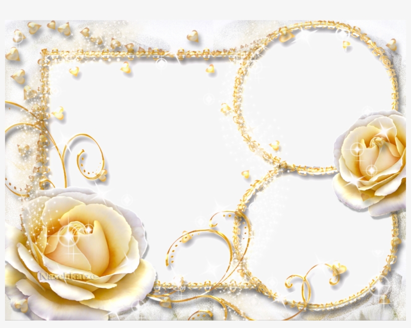 Simple Flowers Frames - Best Wedding Png Frames, transparent png download