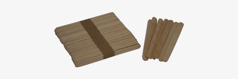 Ice Cream Wooden Stick - Plywood, transparent png download