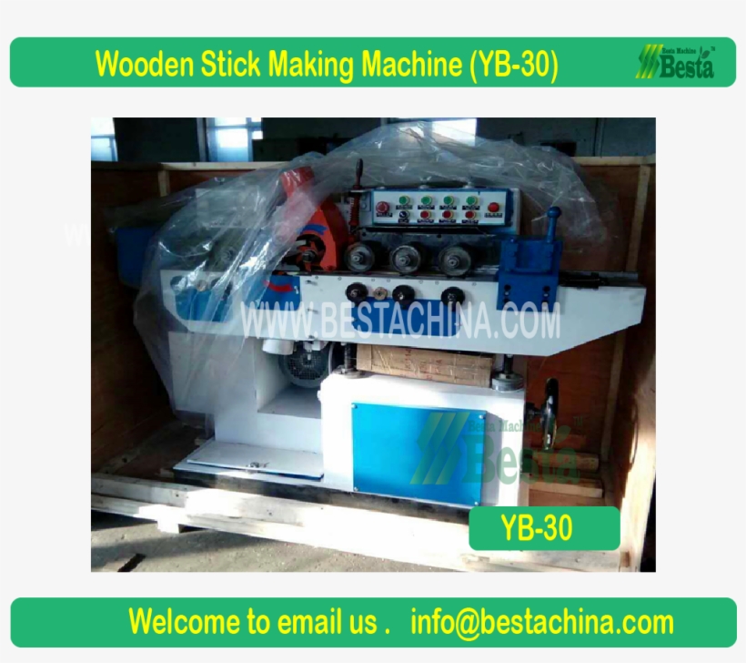 Factory Direct Supply Wooden Stick Making Machine - Machine, transparent png download
