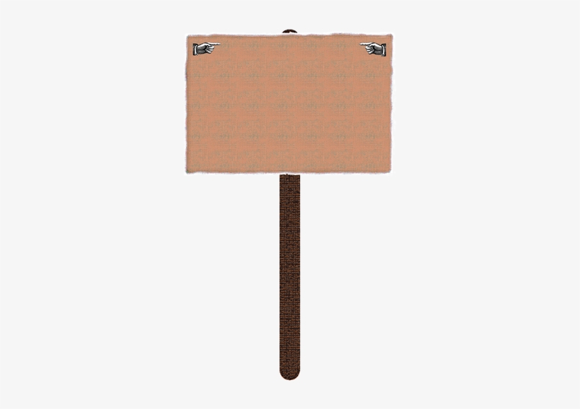Sign On Stick Png - Sign On Stick Transparent PNG Image | Transparent