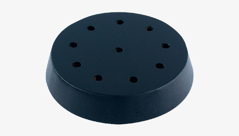 Black Wooden Round Table Base For 4x6" Stick Flags, - Table, transparent png download