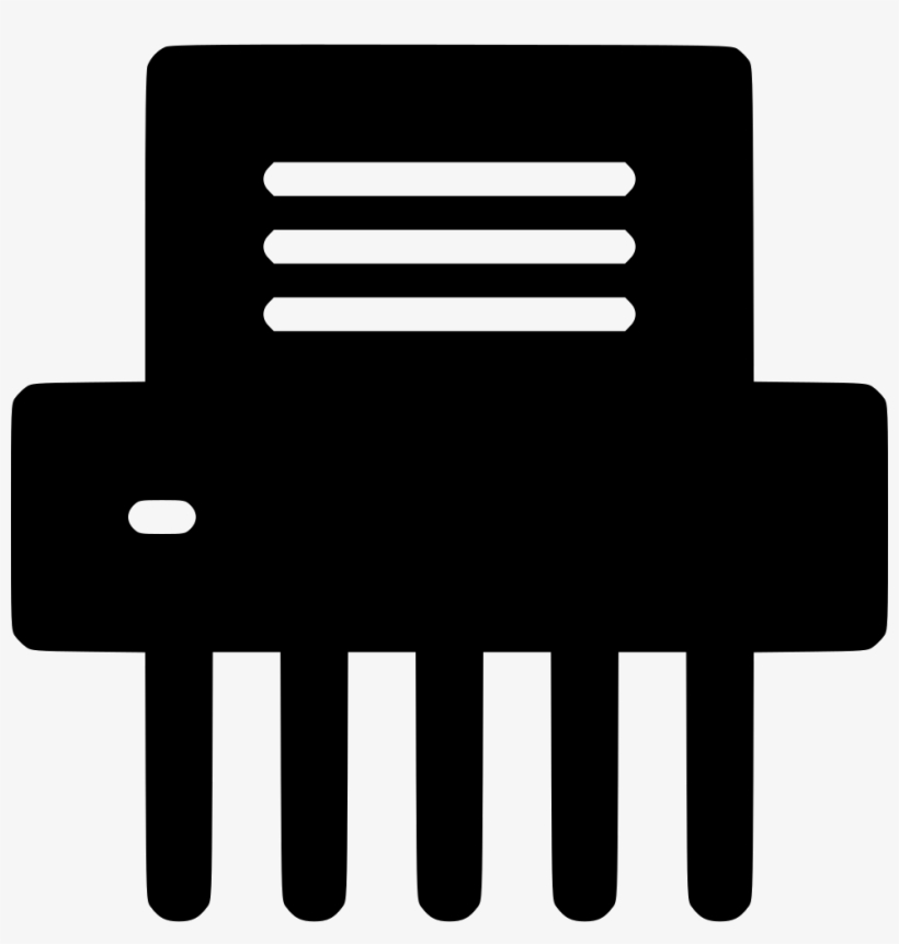 Paper Shredder Comments - Paper, transparent png download