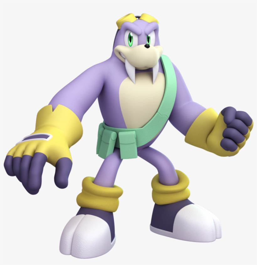 Rotor The Walrus - Sonic The Hedgehog Walrus, transparent png download