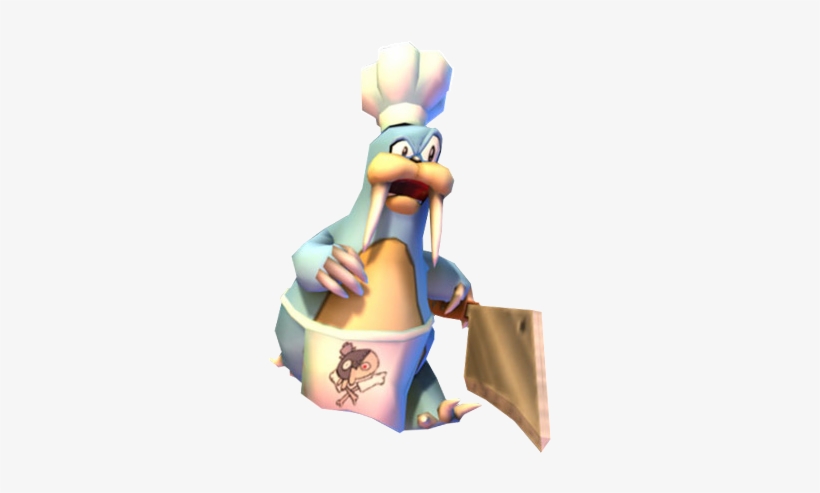 Crash Twinsanity Rusty Walrus - Yummy Fresh Meat For My Pot, transparent png download