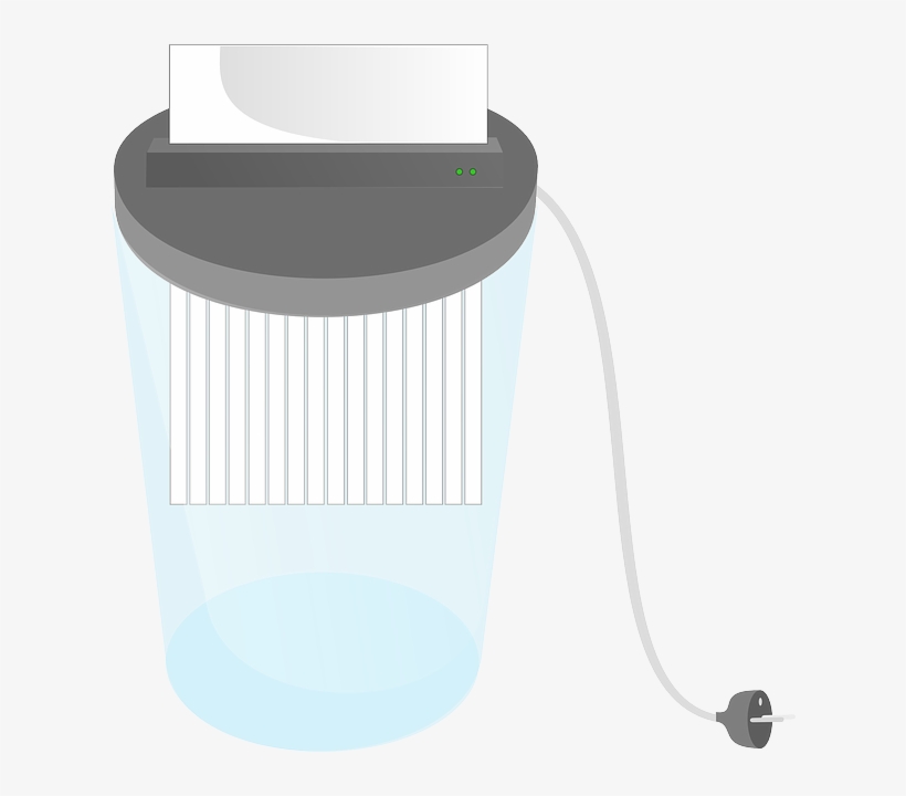 Paper, White, Scart, Shredder, Plug, Bin, Pap, Election - Paper Shredder Transparent Background, transparent png download