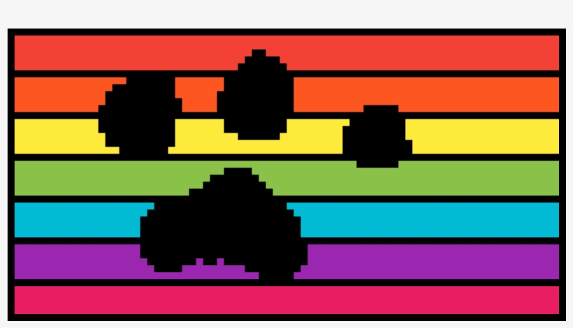 Gay Pride Flag - Graphic Design, transparent png download