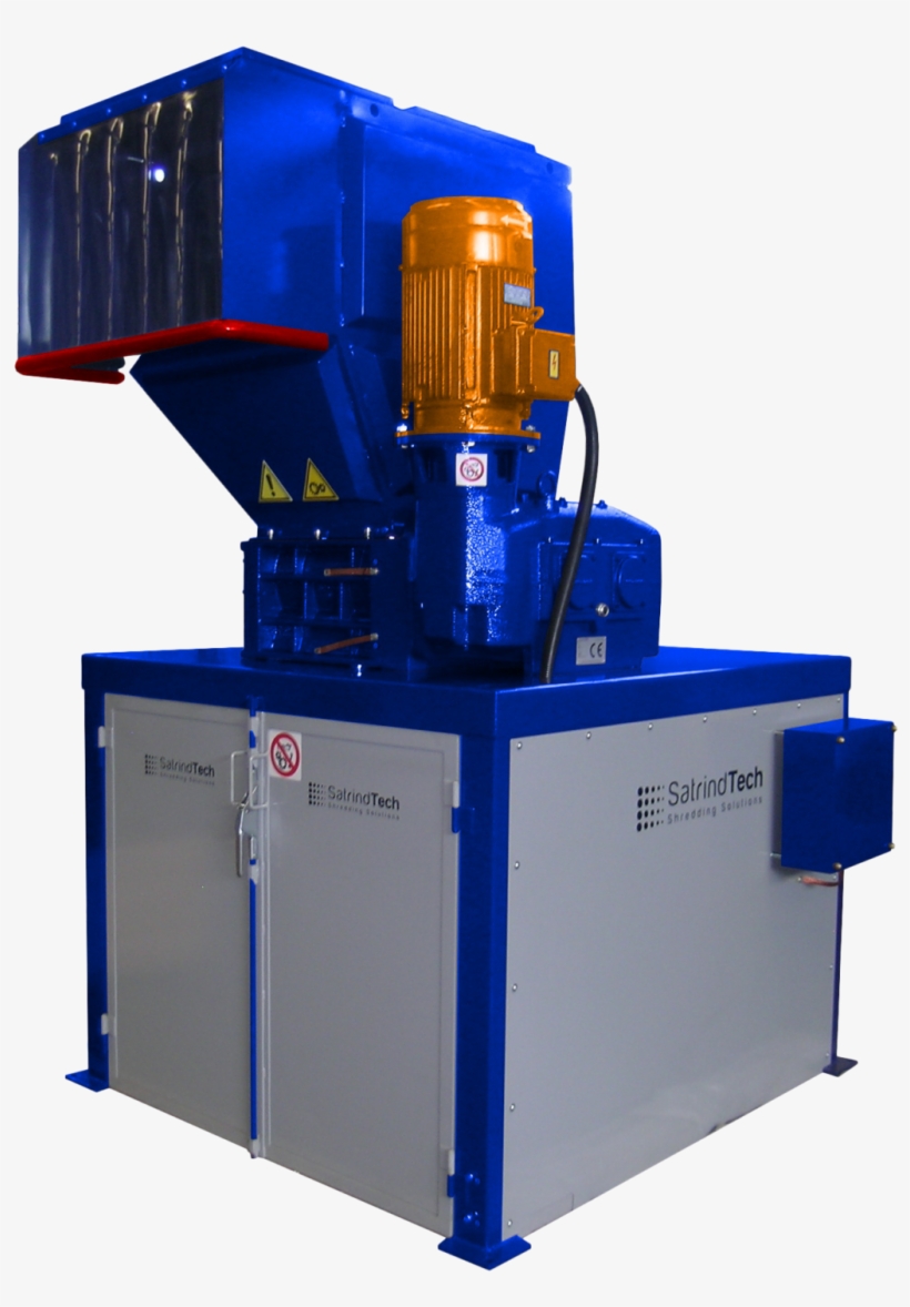 2 Shaft Industrial Shredder F 15 Hp Series Electric - Mill, transparent png download