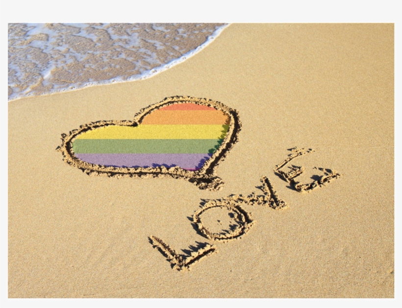 Same Sex Wedding Invites - Love From The Heart, transparent png download