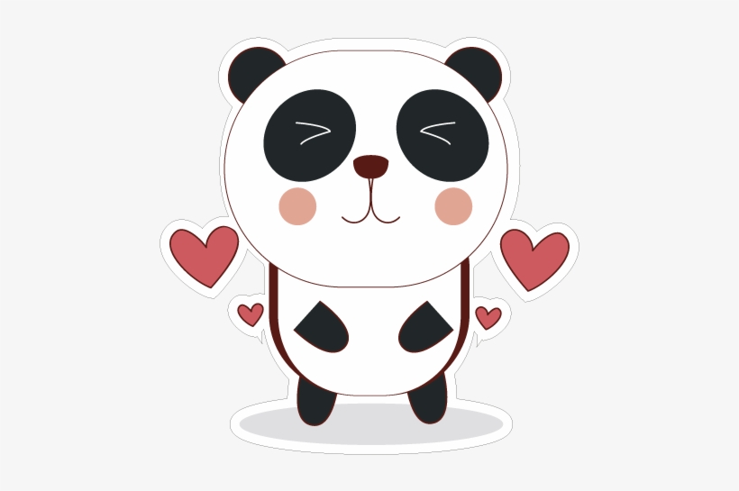 Cute Panda Png High-quality Image - Giant Panda, transparent png download