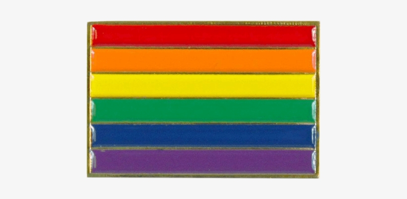 Pride Flag Enamel Pin, transparent png download