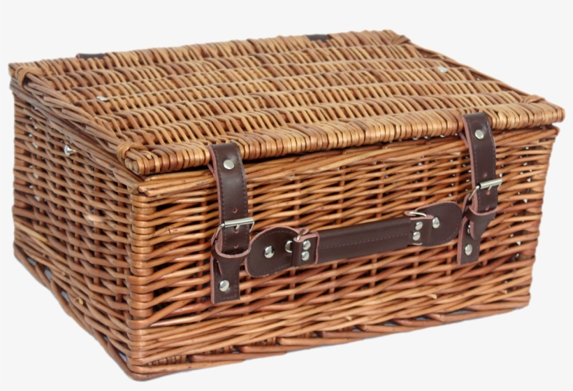 Wicker Hamper - Red Hamper 46cm Double Steamed Picnic Basket, transparent png download